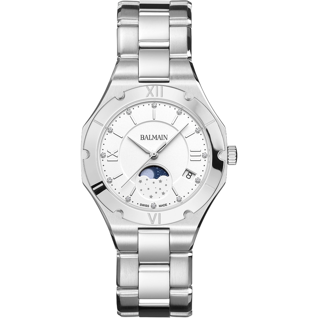 Balmain Be Balmain Moonphase Diamonds 33mm