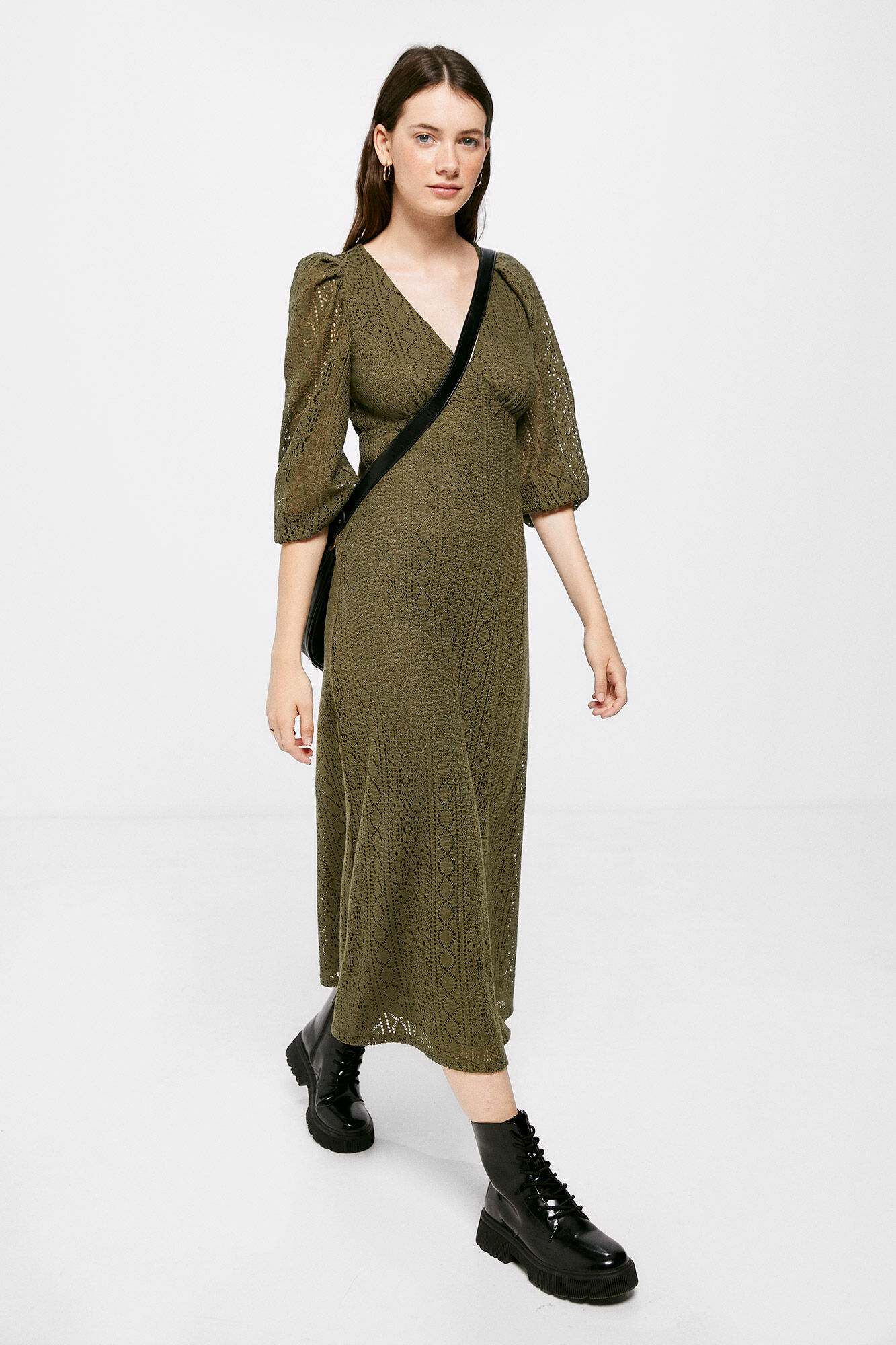 Vestido midi CROC™et