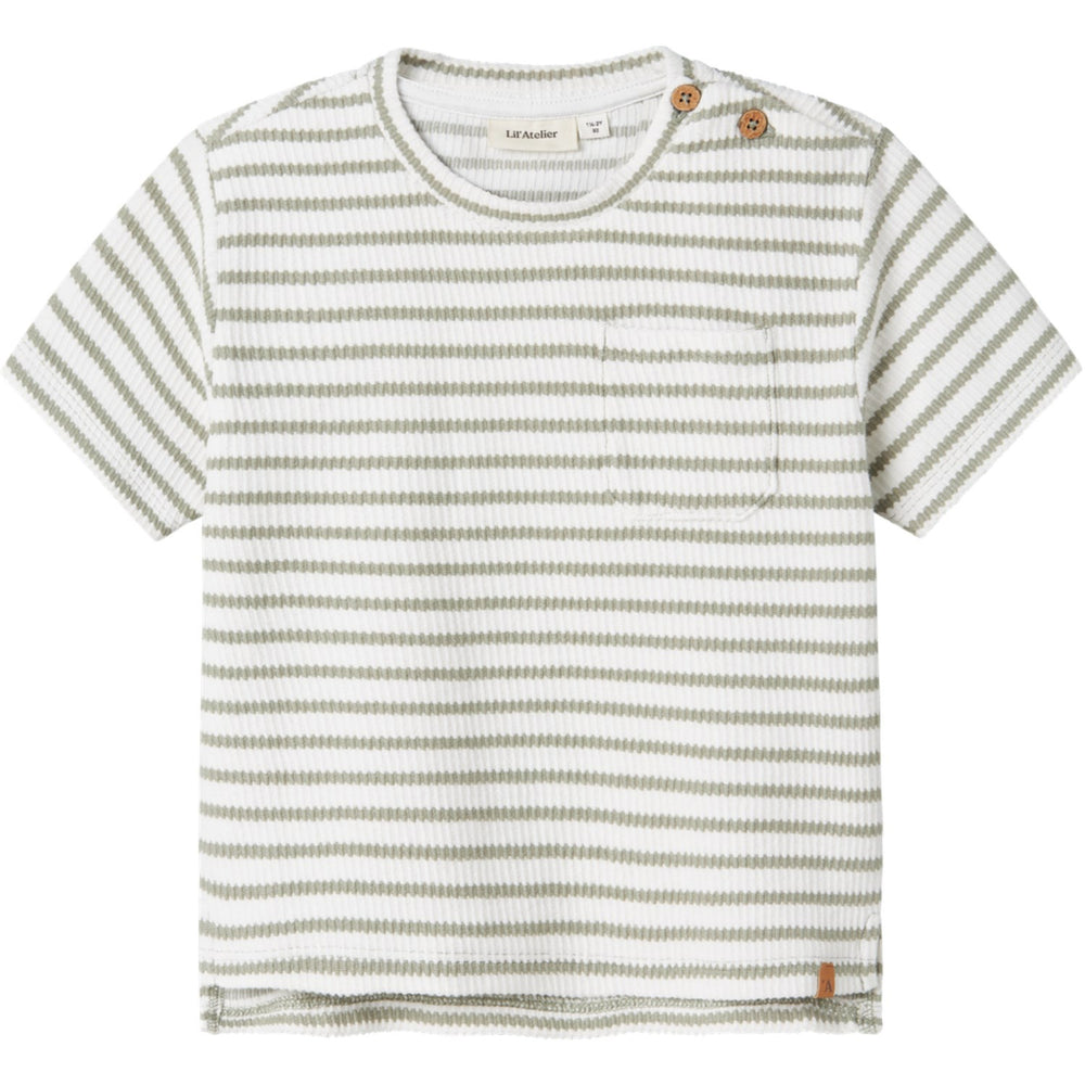 Køb Lil'Atelier Seagrass Tadeo Loose T-Shirt