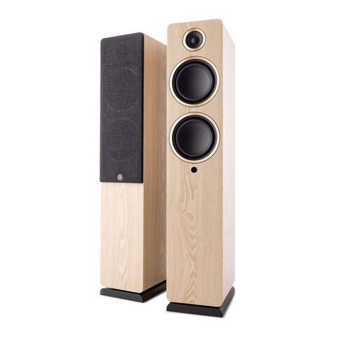 Argon Audio FENRIS A55 – krachtige, actieve vloerluidspreker Hout