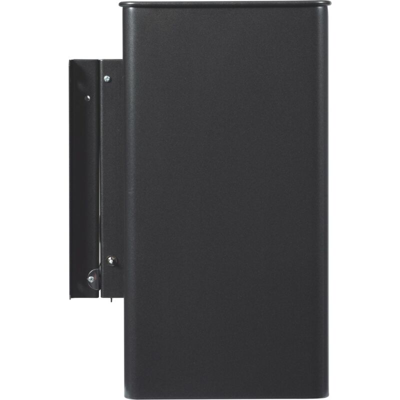 Corbeille murale 27 litres Tourny Rossignol rectangulaire extérieur pivotante