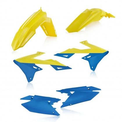 Kit plastiques Acerbis COULEUR BLEU/JAUNE - Bleu / Jaune