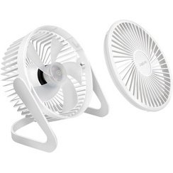 Ventilateur de bureau USB, 40 dB, blanc