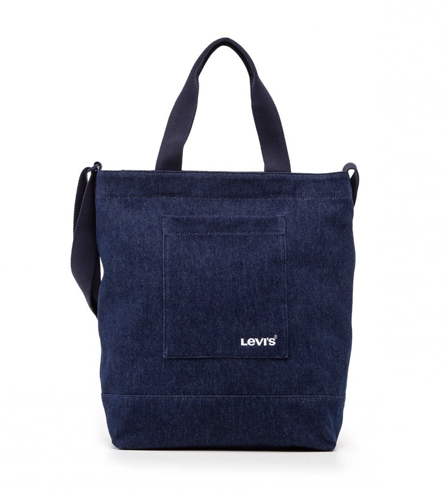 Bolsa Tote Levi's Icon Azul Marinho - 36x13x40cm