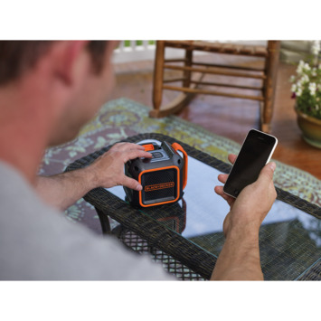 BLACK+DECKER Bluetooth speaker BDCSP18N (zonder accu)