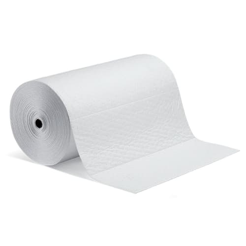 Absorbant rouleau hydrophobe Pig® triple épaisseur pour hydrocarbures 76 cm x 46 m