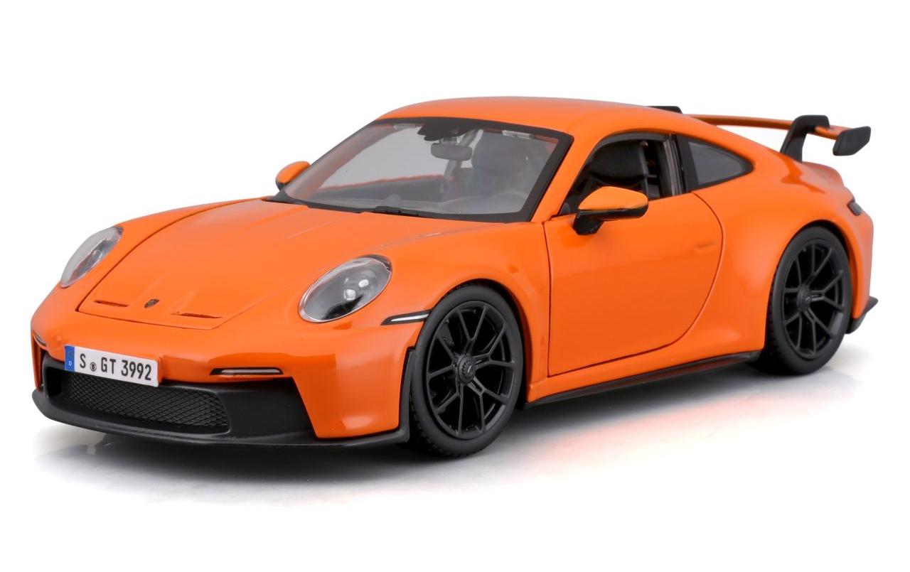 Porsche 911 GT3 Orange 1:24Sammlermodell im Massstab 1:24
