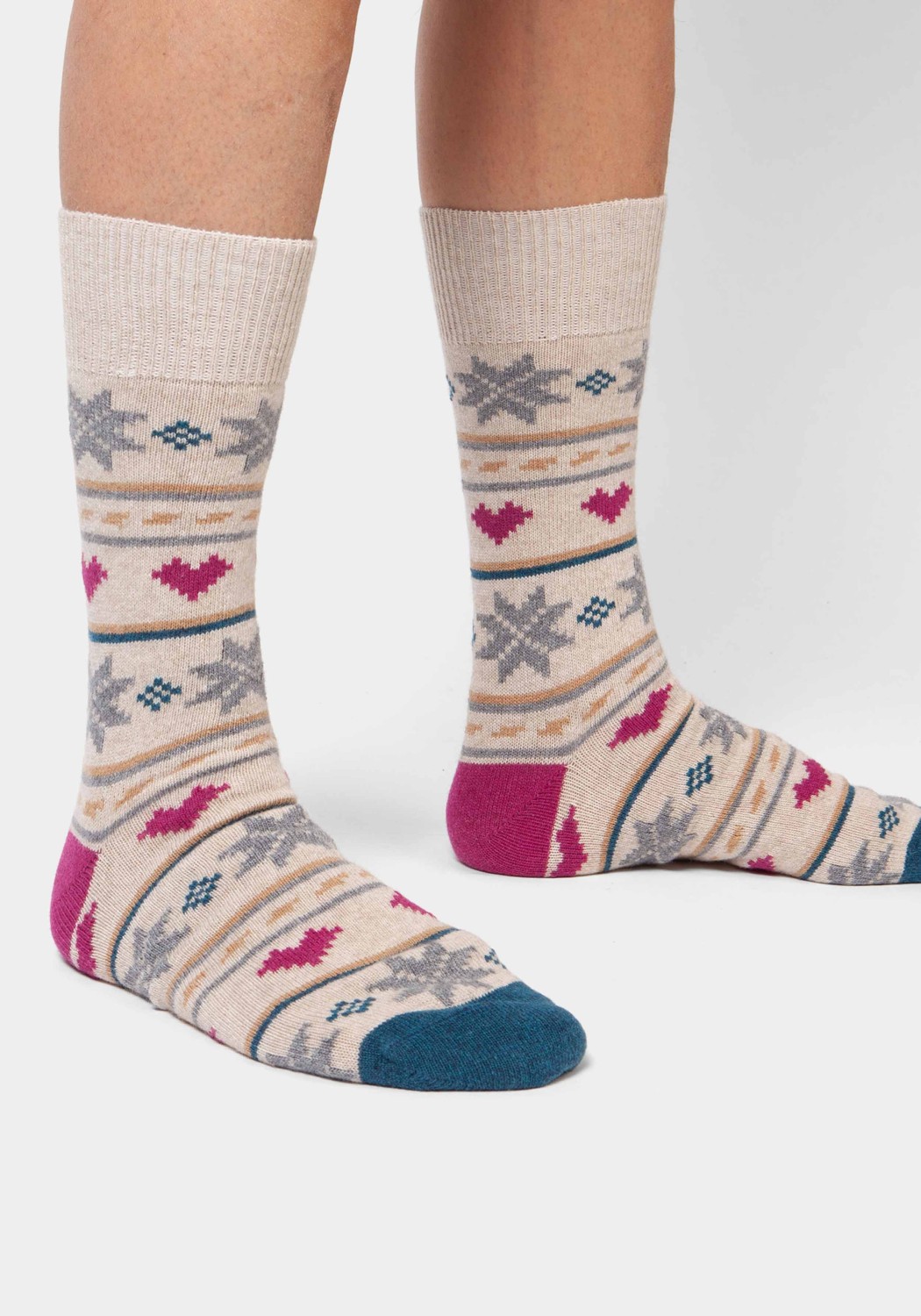 DillySocks Wollsocken Cozy Anni