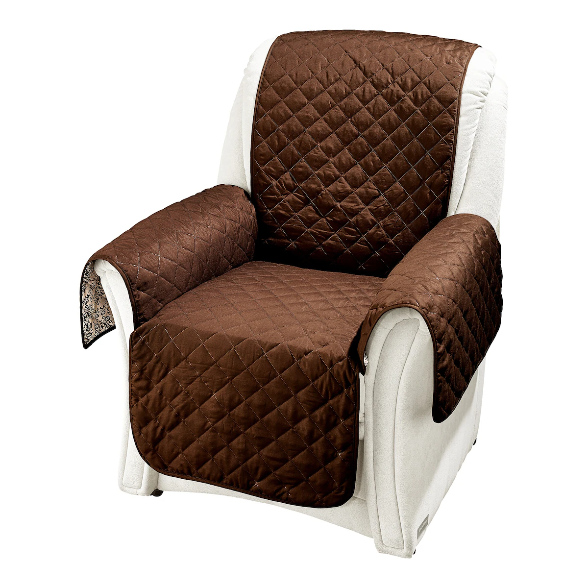 viva domo - Jeté de fauteuil «Magnolia» - braun