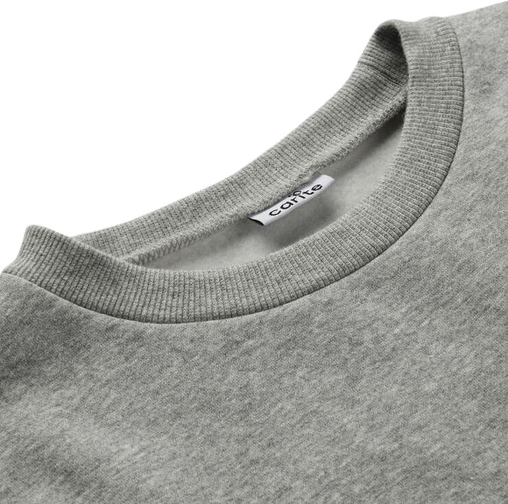 Carite Round Neck sweatshirt Grå