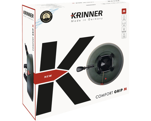 KRINNER Comfort Grip M Kerstboomstandaard, max. boomhoogte 2,5 m, max. stamdiameter 12 cm, groen