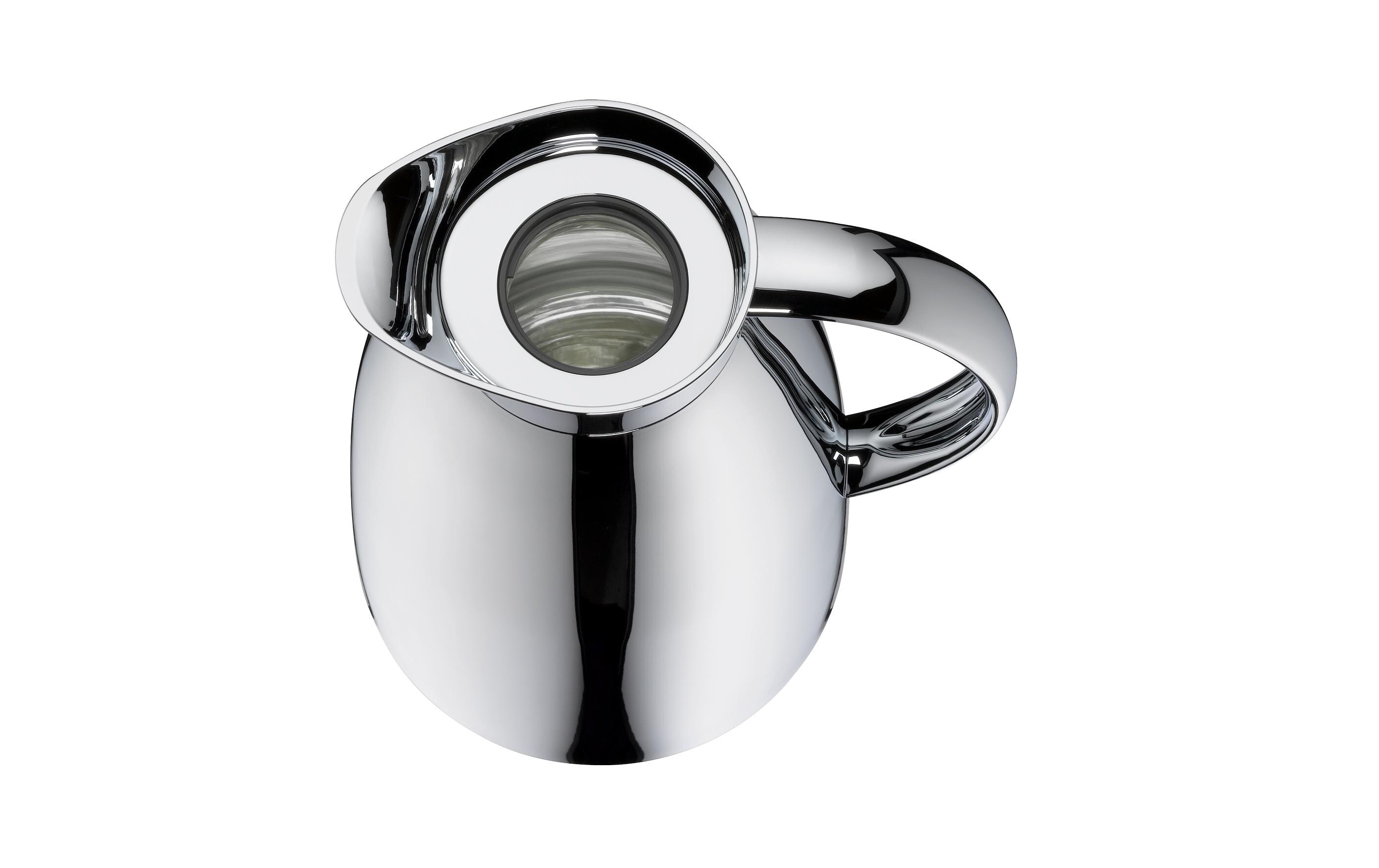 Thermoskanne Gusto 1000 ml, SilberIsolierkanne aus Edelstahl