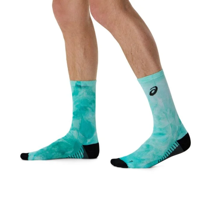 Asics Unisex Strømper Performance Run Sock Crew Blå