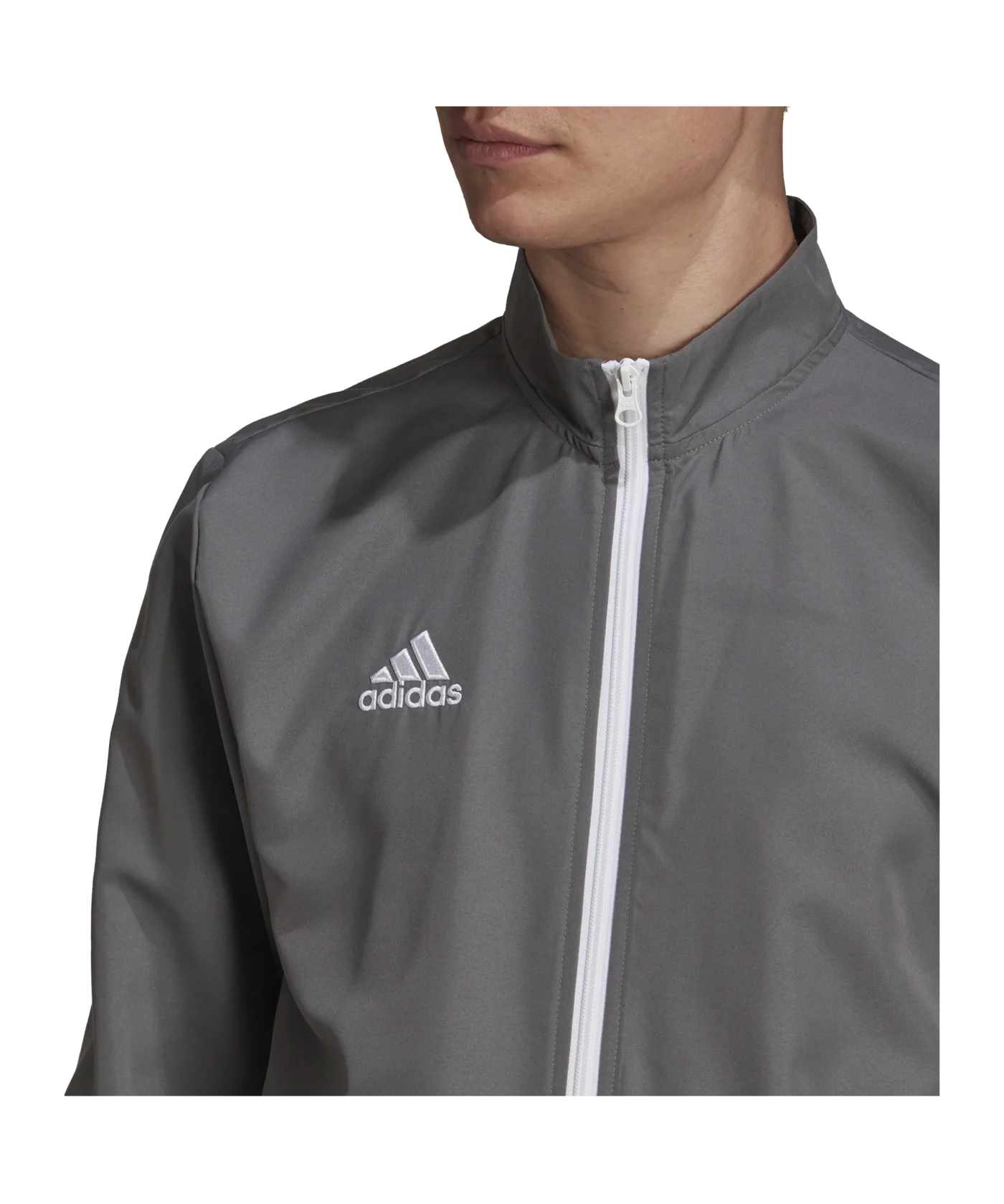 adidas Entrada 22 Präsentationsjacke Grau
