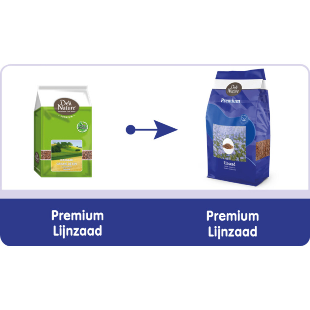 Deli Nature Lijnzaad 1 kg