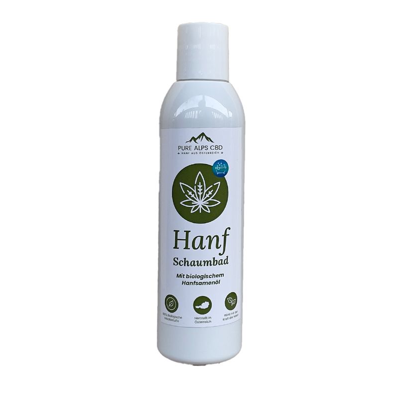 Pure Alps Hanf Schaumbad