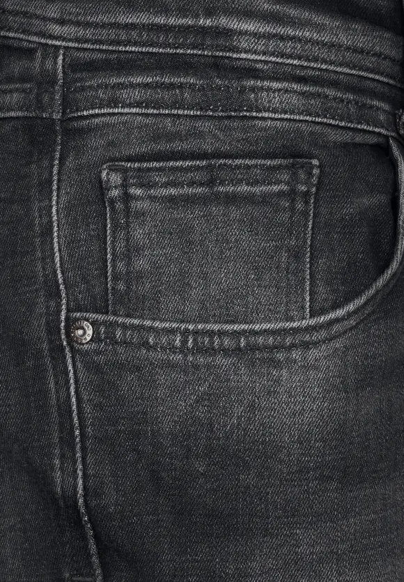 Regular Fit used Jeans - dark grey coloured backside