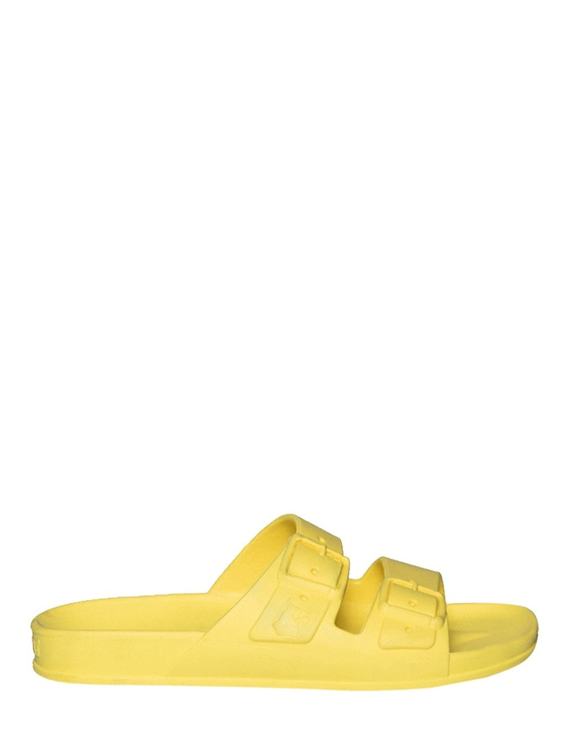 CACATOES SANDALES FEMME BAHIA JAUNE FLUO
