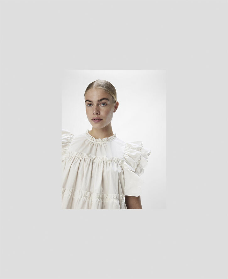 Object OBJHOPE S/L DRESS 134 DIV White sand