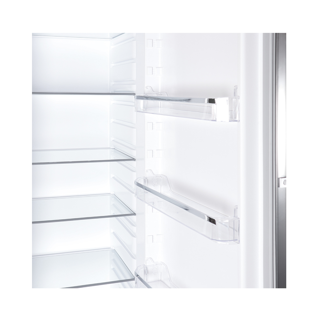 Kibernetik KS335L Kühlschrank Chromstahl 331 Liter