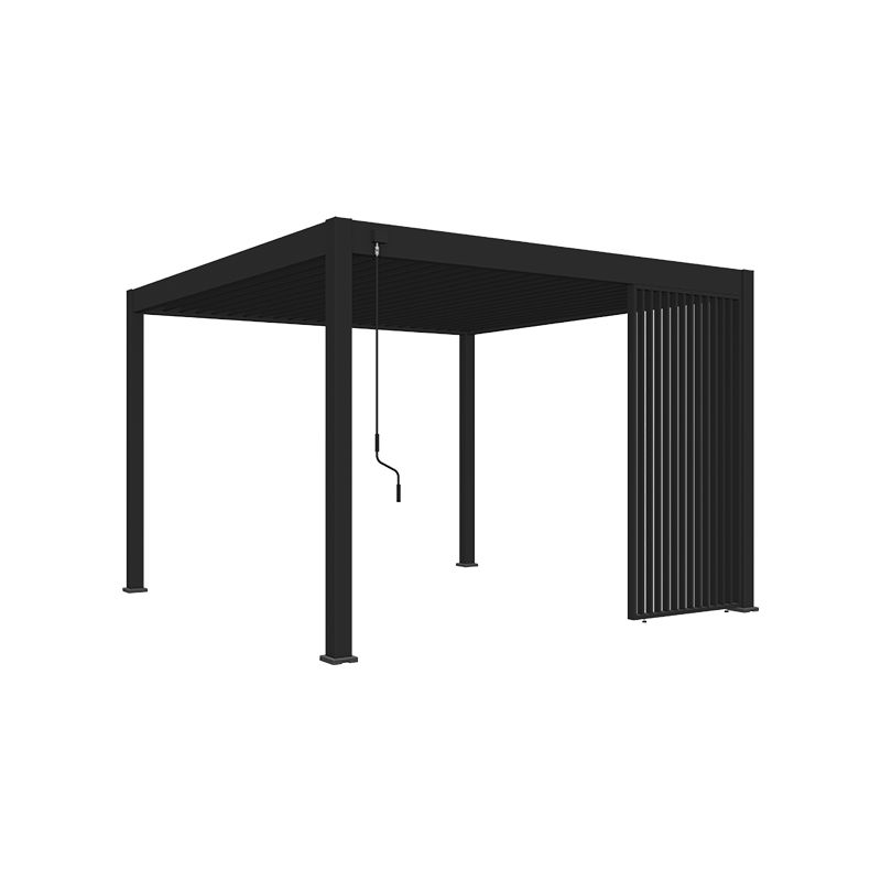 Novum Orion 1,2 meter verticaal Shutter paneel - Black