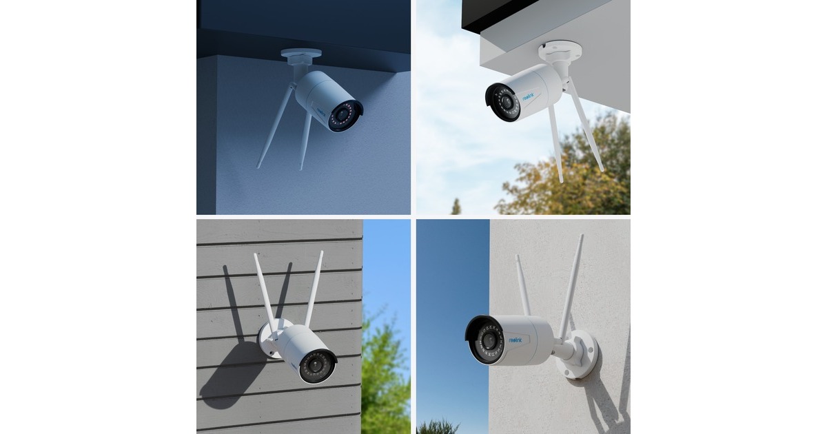 ReolinkW320-W 5 MP Dual-band WiFi beveiligingscamera  (Wit)