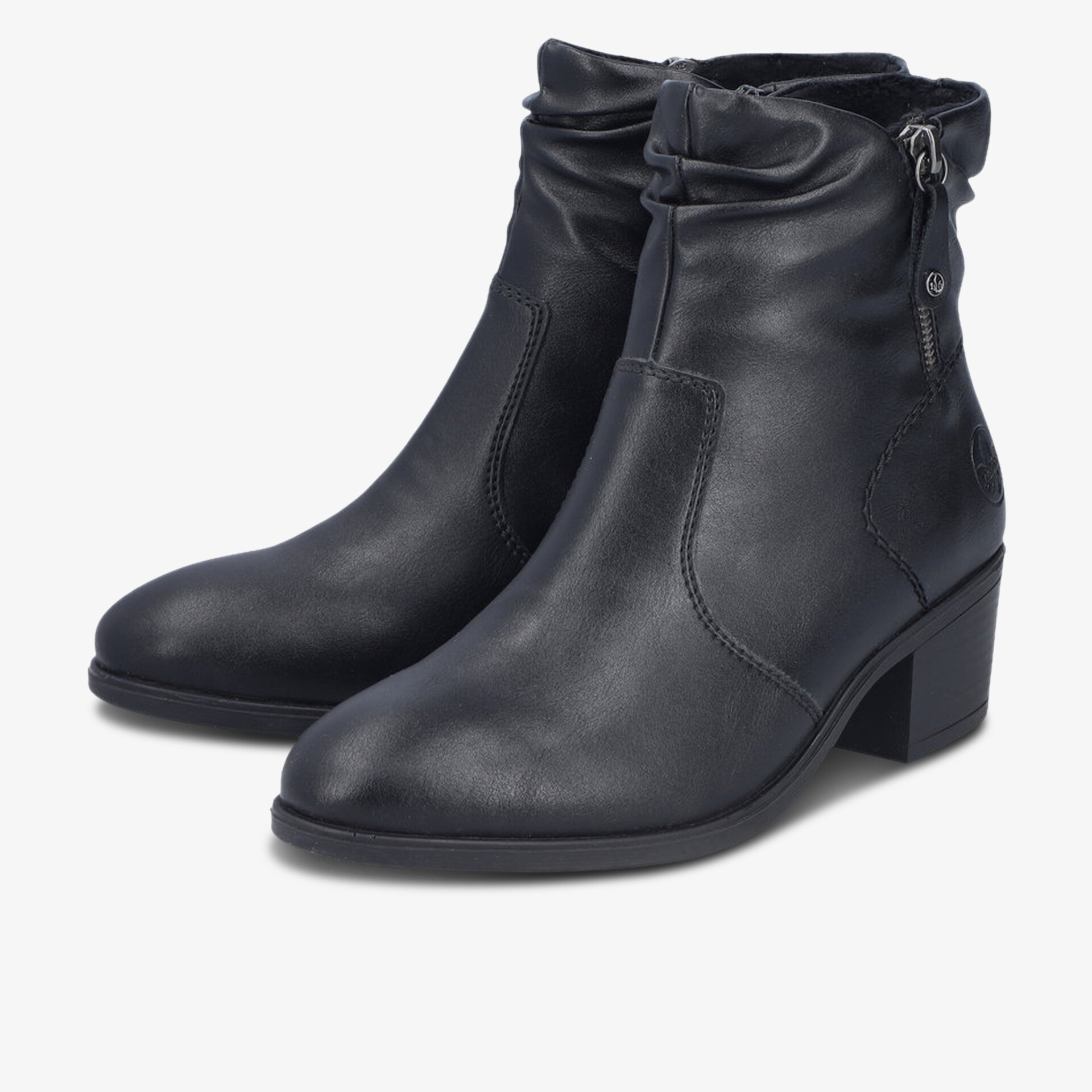 rieker Damen Klassische Stiefeletten schwarz