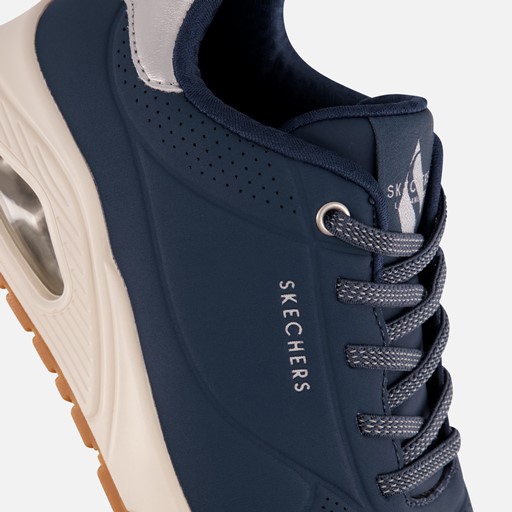 Skechers Uno Shimmer Away Sneakers blauw