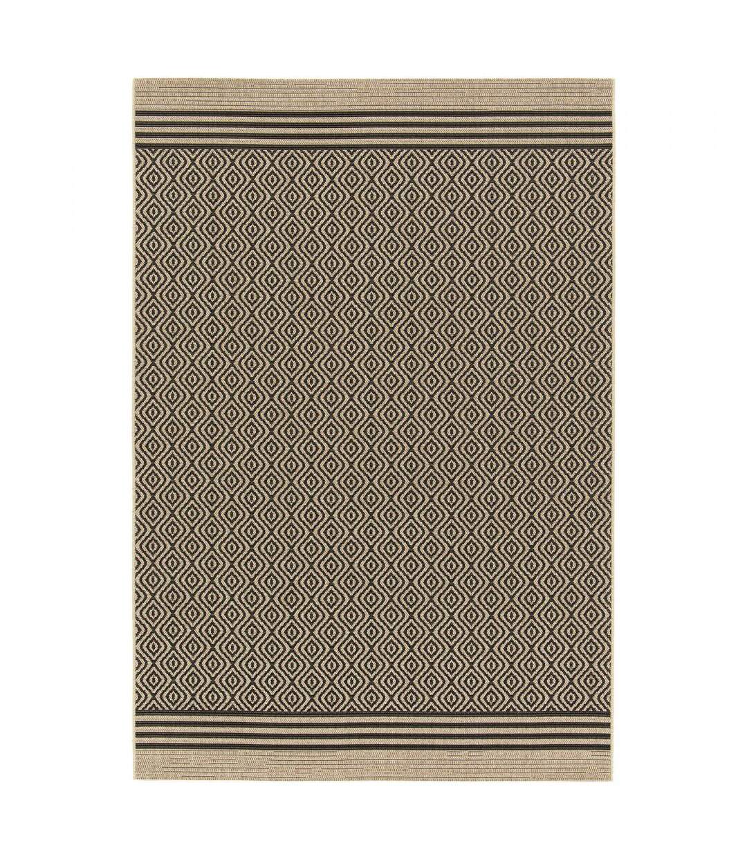 Tapis kilim LONA 2 en polypropylène doux et soyeux
