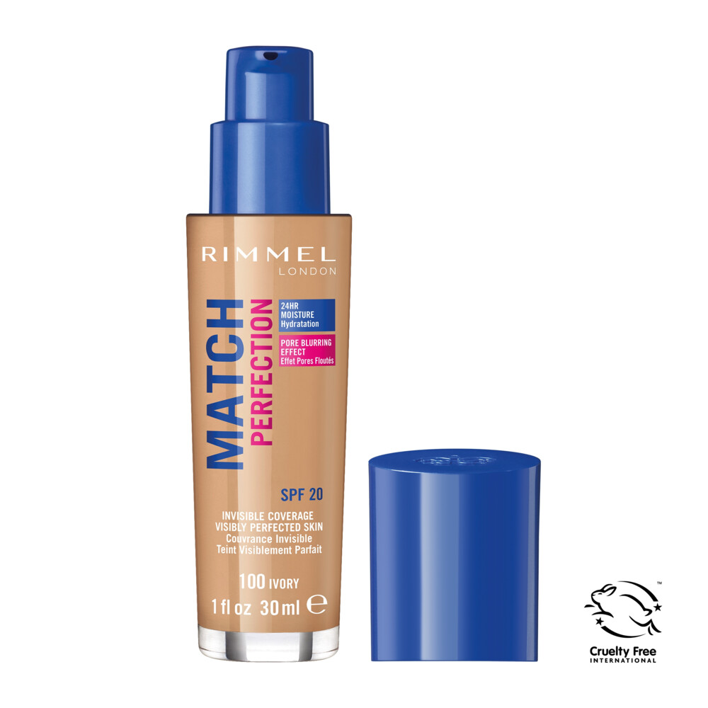Rimmel Match Perfection Foundation 100 Ivory30 ml