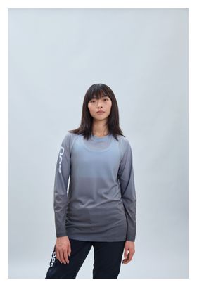 Maillot Manches Longues Femme Poc Essential MTB Lite Dégradé Gris