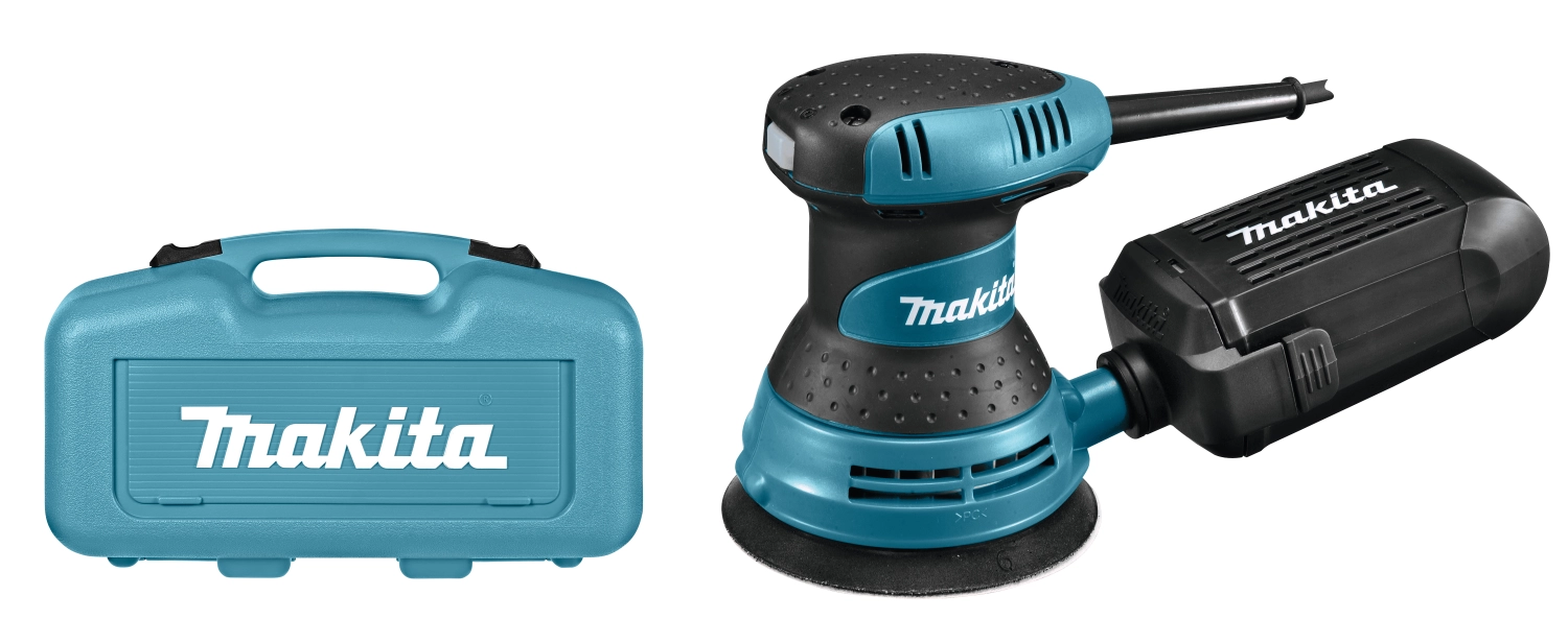 Makita BO5030K Excentrische schuurmachine in koffer - 300W - 125mm