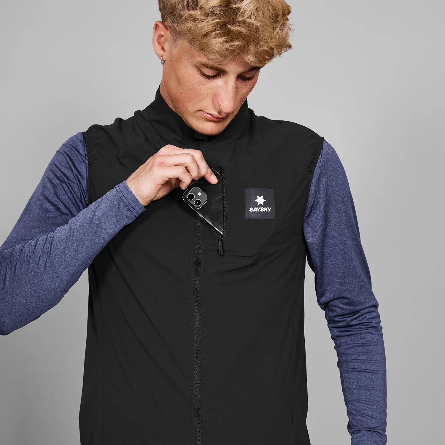 Saysky Clean Pace Flex Vest Black