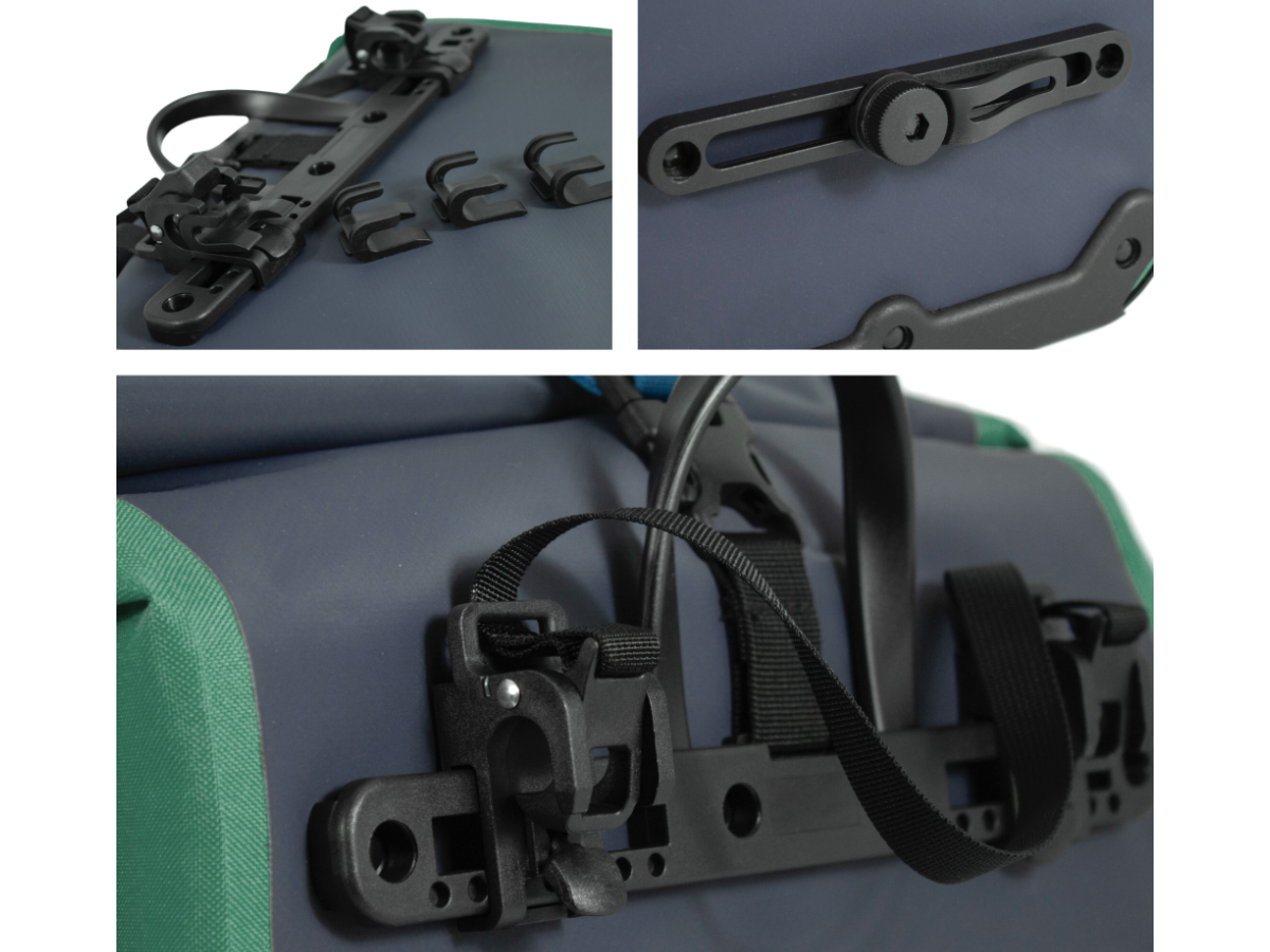 Nraveik Bagagedragertas Groen RollTop