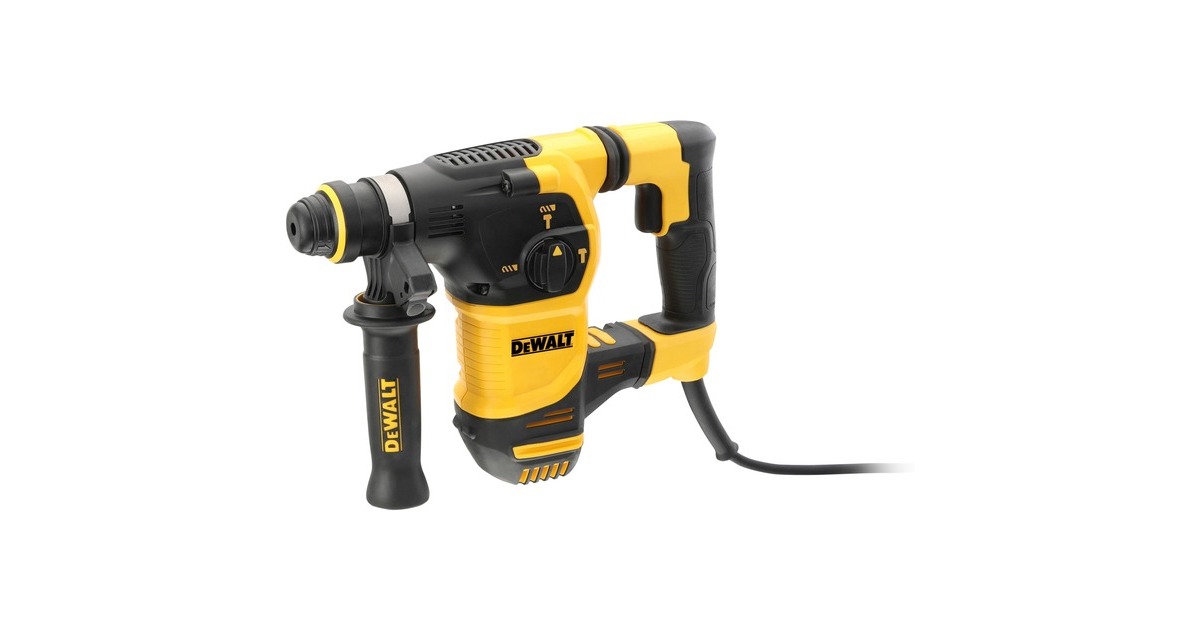 DEWALTD25333K-QS 30mm SDS-Plus Combihamer boorhamer  (Geel/zwart, Incl. TSTAK koffer)