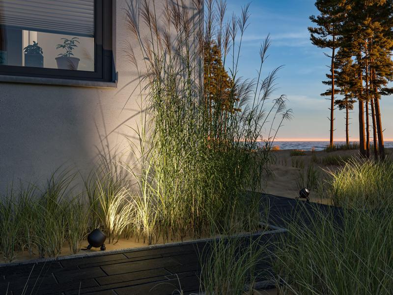 Paulmann Gartenspot Plug & Shine Kikolo, 60°, 3000K, 7.2W, LED Gartenstrahler