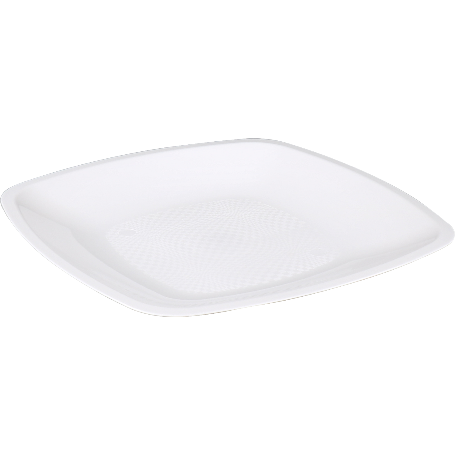 Goldplast Bord, Use & reuse, reusable, vierkant, 1-vaks, pP, 18x18cm, wit