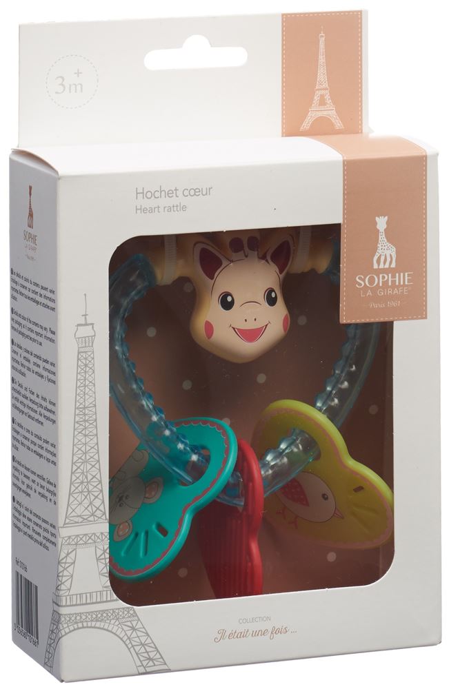 SOPHIE LA GIRAFE Herzrassel 1 Stk