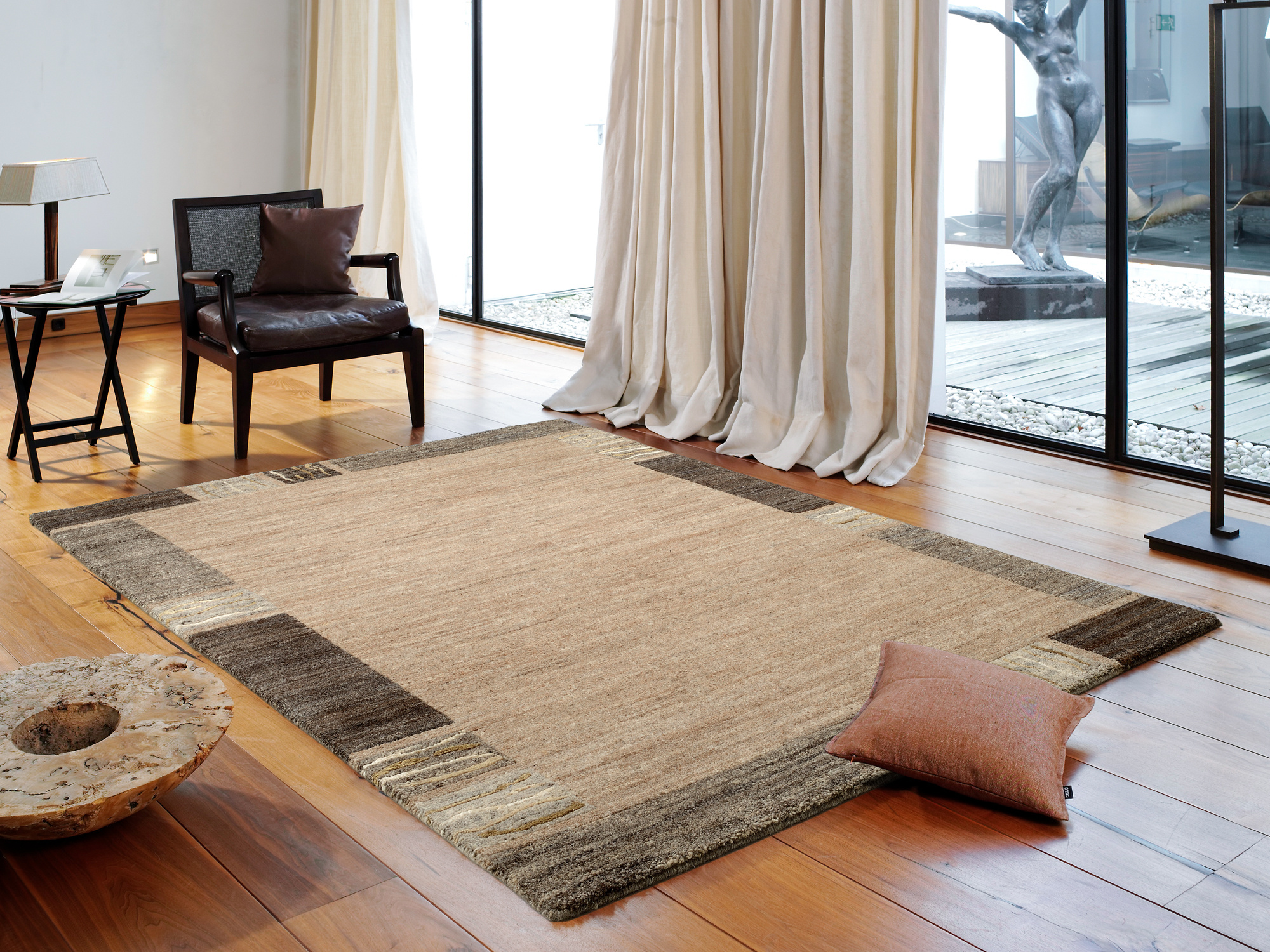 Teppich NATURA SILK GRENY 70 x 140 cm