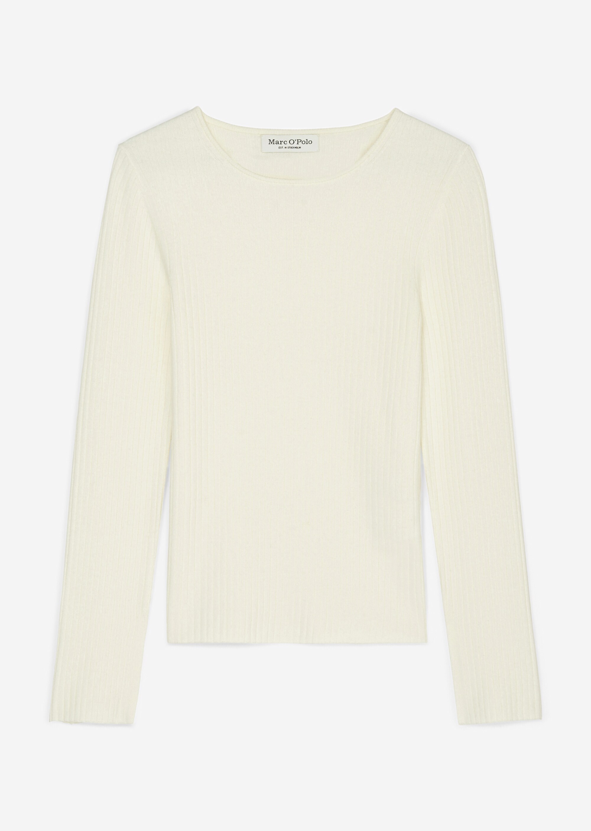 Feinstrickpullover slim aus softem Wolle-Viskose-Kaschmir-Mix
