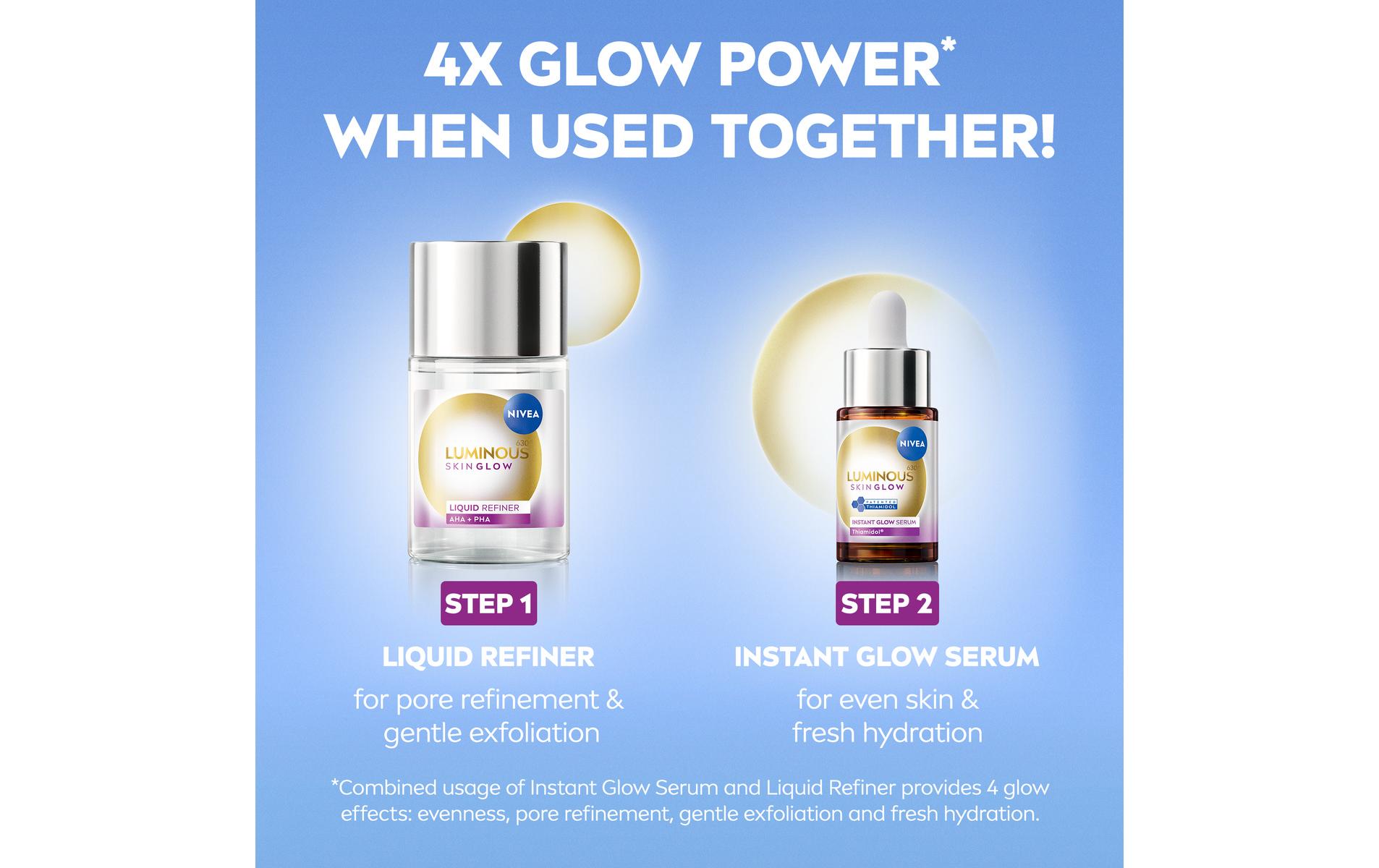 Gesichtsserum Luminous630 Skin Glow Instant 15 mlLuminous630 Skin Glow Serum für eine sichtbar ebenmässigere Haut