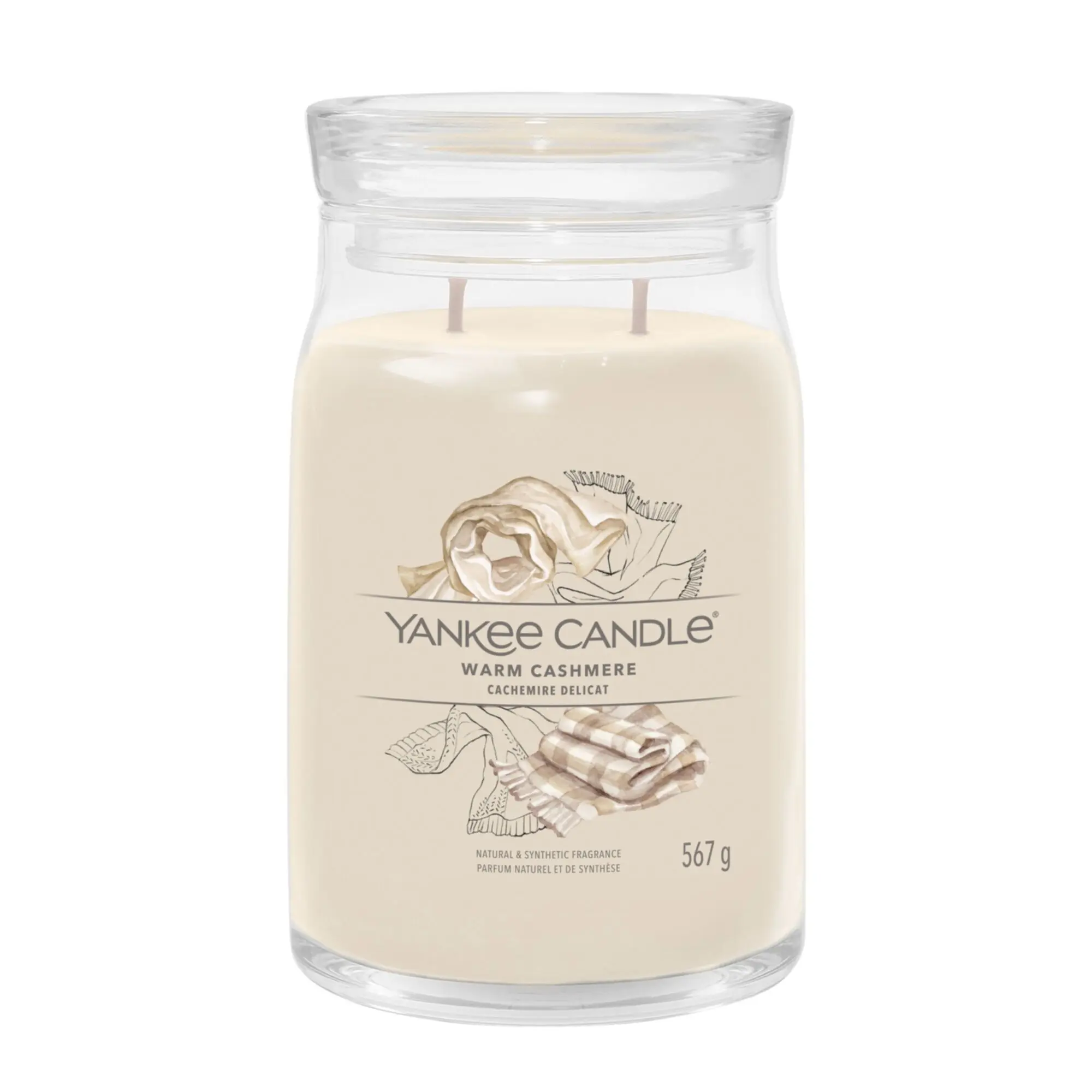 Yankee Candle - Cachemire Délicat Bougie Parfumée- Bougie