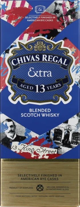CHIVAS REGAL 13 YEARS EXTRA AMERICAN RYE CASK FINISH 70CL