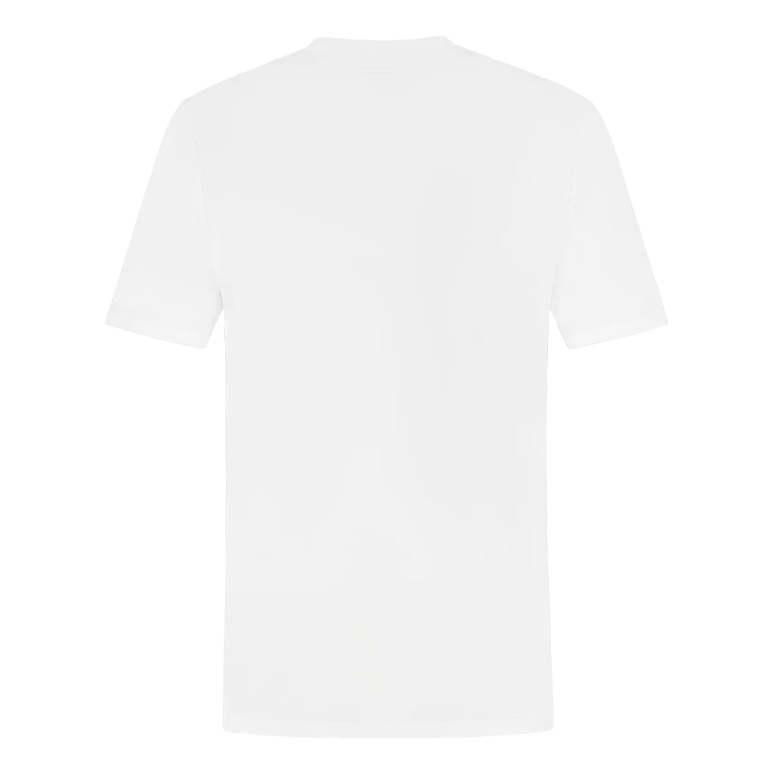 Dunlop Game T-shirt Hommes - Blanc , Turquoise