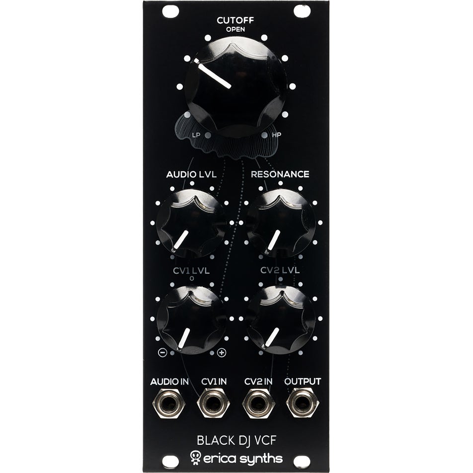 Erica Synths Black DJ VCF eurorack module