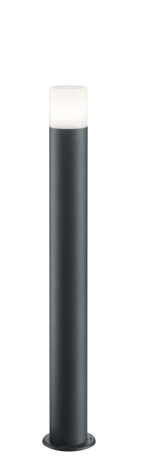 Hoosic Stehleuchte grau 424060142, D/H: 12/80 cm