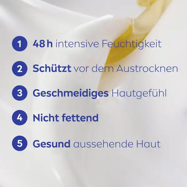 Body Milk mit Pumpspender