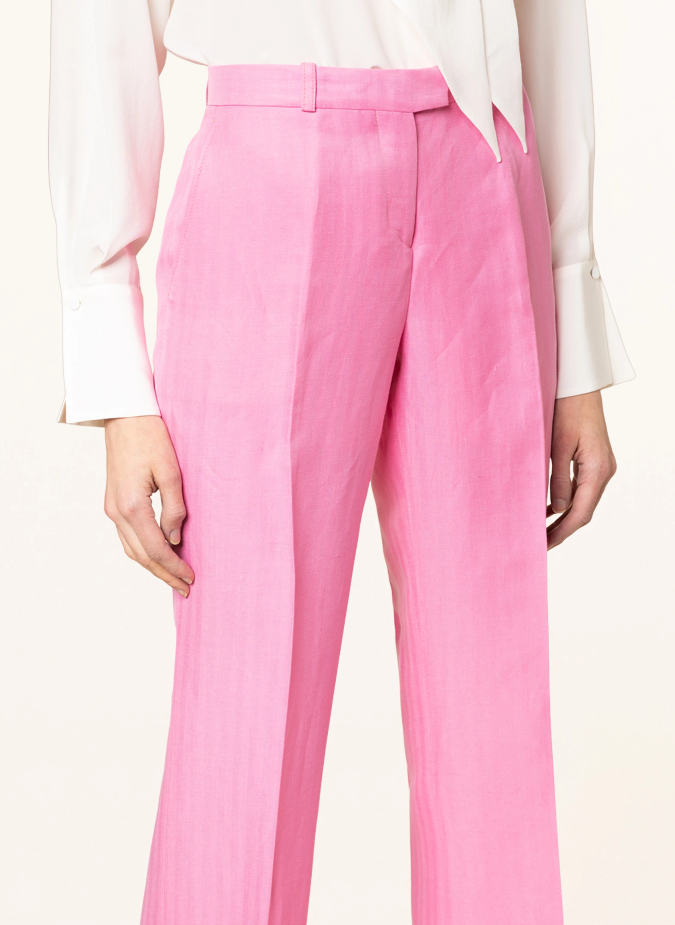 ETRO Hose mit Leinen und Seide