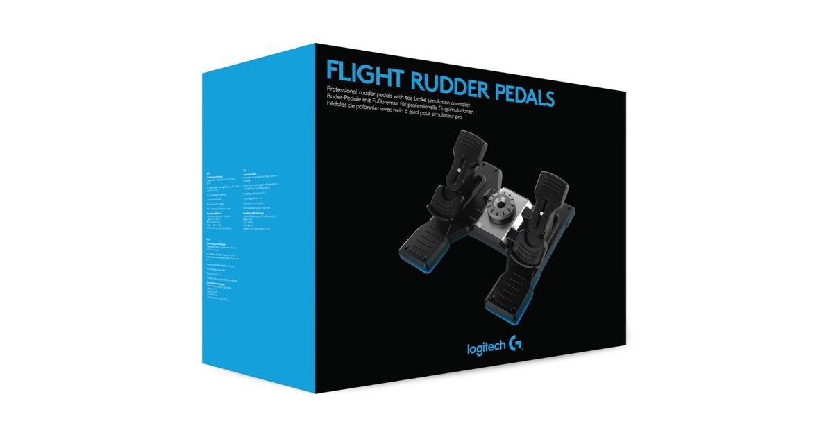 Logitech GSaitek Pro Flight Rudder Pedals for PC