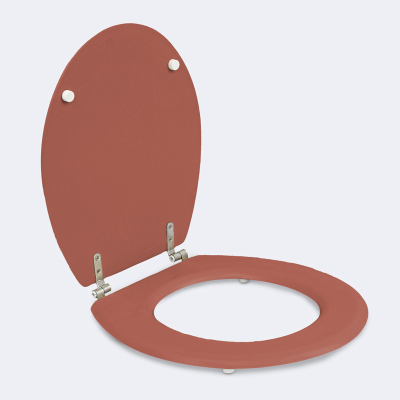 Abattant WC terracotta